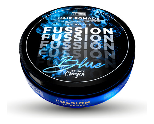 12 Piezas Fussion Pomade Blue