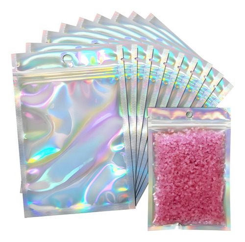 Bolsas Holográficas A Prueba De Olores, 200 Piezas