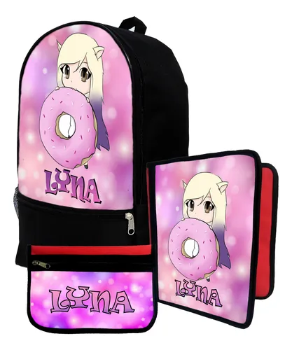 Mochila de lyna youtuber hot sale