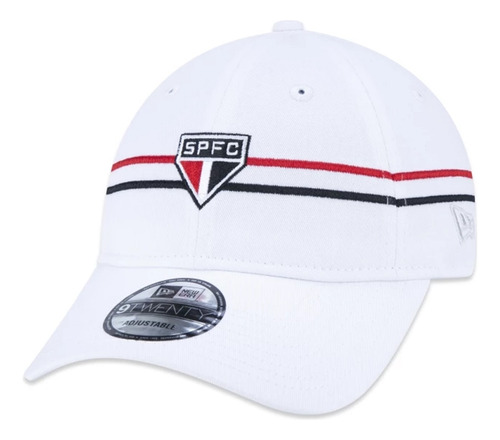 Boné New Era 9twenty São Paulo Futebol Unissex - Branco