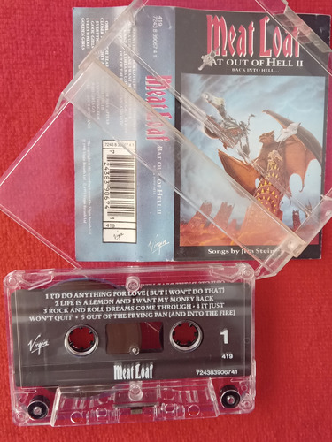 Meat Loaf - Bat Out Of Hell Il: Back Into Hell [cassette]