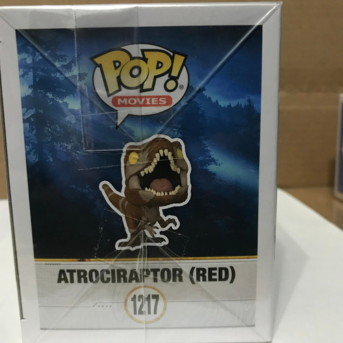 Funko Pop Movies Jurassic World Dominion Atrociraptor Red