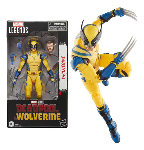 Brinquedo Modelo Wolverine Action Figure X-men Joint Movable