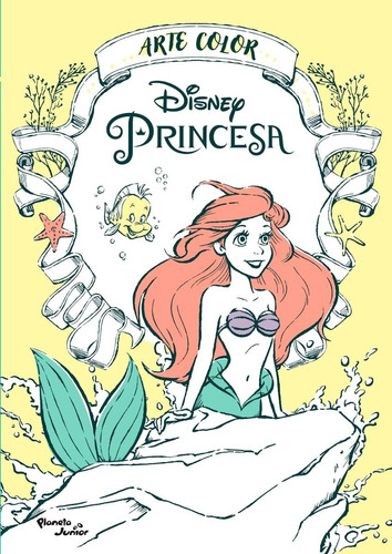 Princesas Arte Color Con Frases - Disney - Planeta