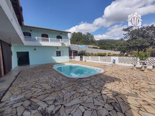Imagem 3 de 30 de Linda Chácara Com 5 Dormitórios, Piscina, Campinho De Futebol, Pomar, À Venda, 1200 M² Por R$ 480.000 - Rural - Bragança Paulista/sp - Ch1051