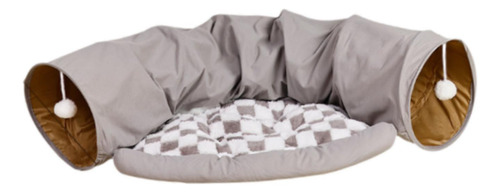 Winter Warm Cat Tunnel Bed And Playing Toys Winter Warm Cat