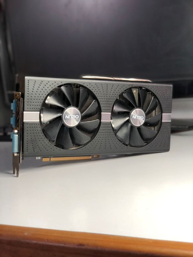 Imagen 2 de 3 de Tarjeta De Video Rx 580 8gb Sapphire Nitro Oc+