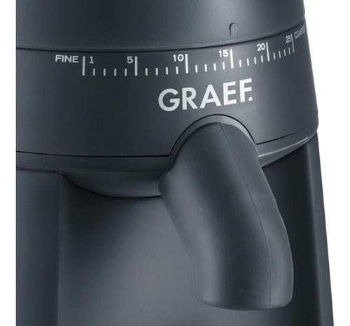 Graef Cm702eu - Molinillo De Café (128 W), Color Negro Mate