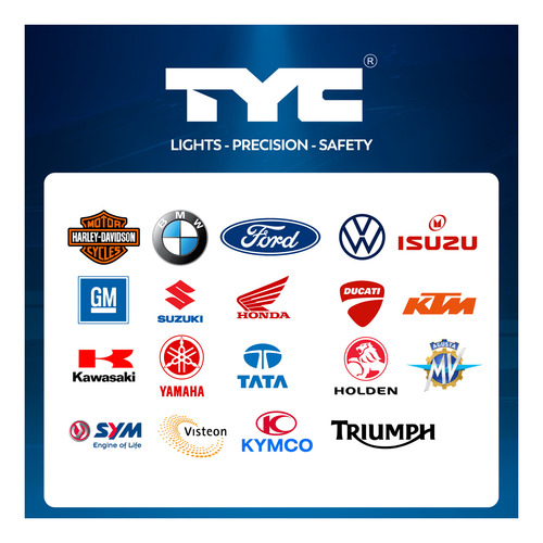 Imagen 9 de 10 de Óptica Toyota Corolla 2011 2012 2013 2014 Tyc Derecha Derech