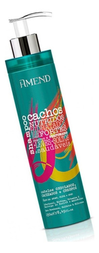 Amend Cachos Nutridos Hidratados Shampoo 250ml