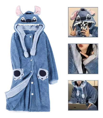 Pijama Stitch Cosplay Bata Disfraz Kigurumi Hombre/mujer