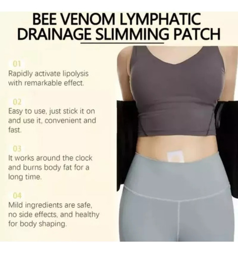 2veneno Bee Patch Deazante Drenaje Linfático F-