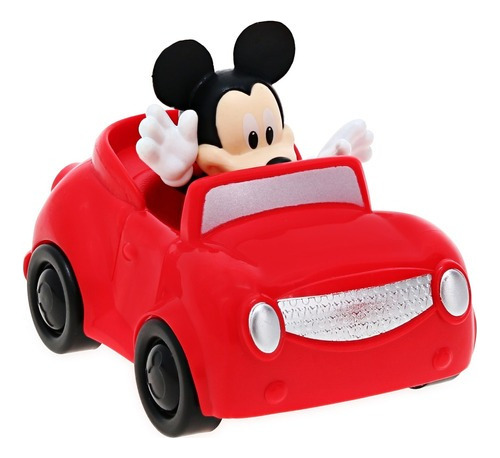 Carro Para Niño - Niña Con Figura Montable Mickey Y Minnie