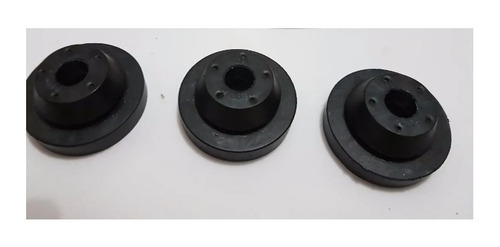 Imagem 1 de 2 de Coxim Borracha Caixa Filtro Ar E Torq ( Kit 3 Peças )