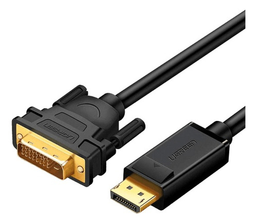 Cable Displayport Dp A Dvi 24+1 Premium Hd 60hz 2m Ugreen  