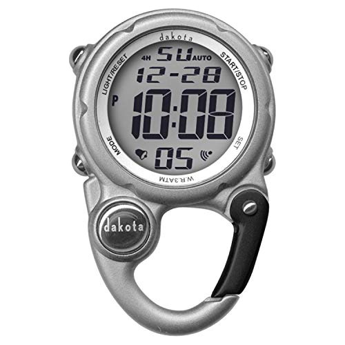 Reloj Digital Clip Mini - Resistente - Plata