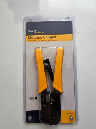 Ponchadora Cripeadora Fluke Rj45 Rj 11 Y Rj 12 Modular
