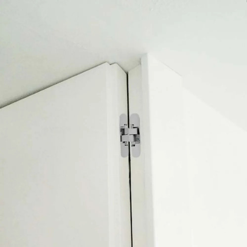 2 Bisagras De Puerta De Aleación De Zinc Ocultas