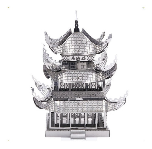 Torre De Yueyang - Rompecabezas 3d Metal Puzzle