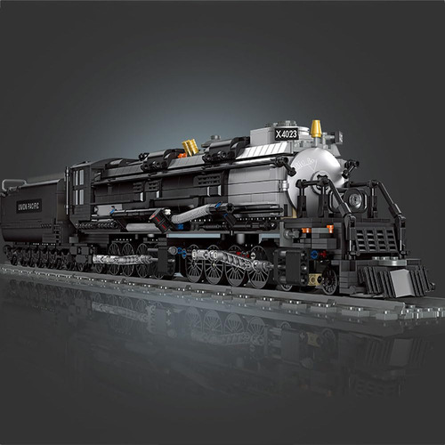 Godiytoppy Bigboy Kit De Construcción De Tren A Vapor Y