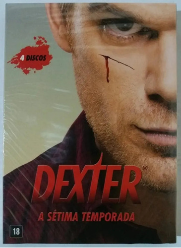 Dexter - A Sétima Temporada -box C/ 4 Dvds - Lacrados,