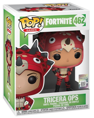 Funko Pop - Fortnite - Raptor - Moon Walker - Tricera Ops