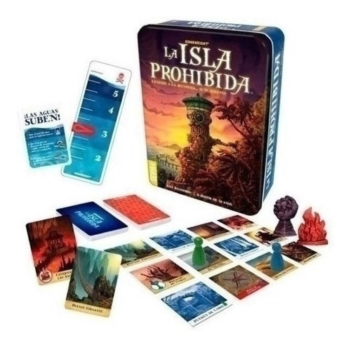 La Isla Prohibida - Juego De Mesa - Cooperativo Familiar