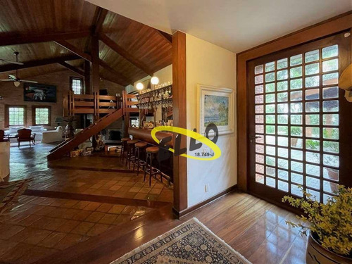 Imagem 7 de 30 de Maravilhosa Casa De Campo Com Amplo Terreno Na Granja Viana! - Ch0190