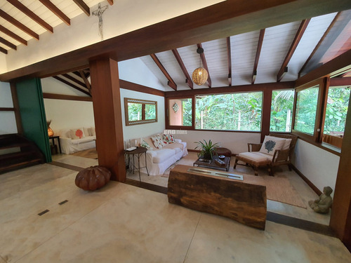 Imagem 15 de 30 de Casa De Alto Padrão, Com Piscina, Na Praia De Itamambuca, Ubatuba - Lii - 33121731