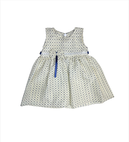 Vestido Sin Mangas Bebé - Nina 0 - 3 Meses. Ropa Para Niñas