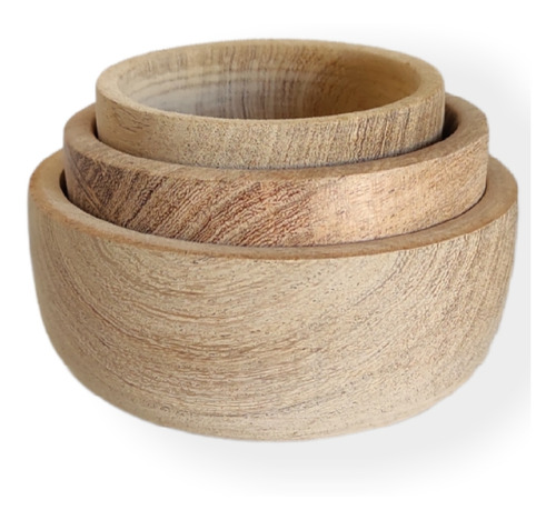 Cazuela Bowl Copetinero Dip Madera De Algarrobo 10cm - X10