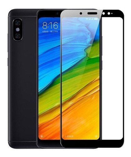 Vidrio Templado Full Cover Xiaomi Redmi Note 5a Prime 5 Pro