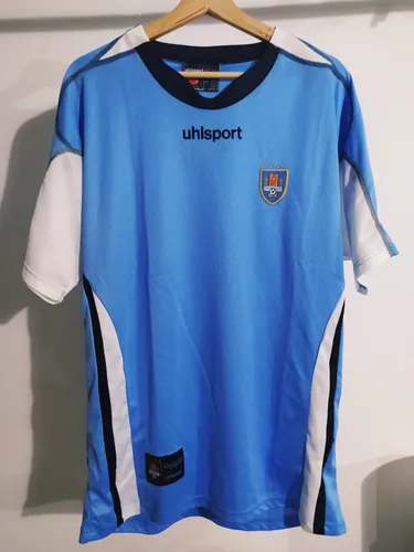 Camiseta de fútbol retro Uruguay Celeste Futbol, Azul / Patchwork, S