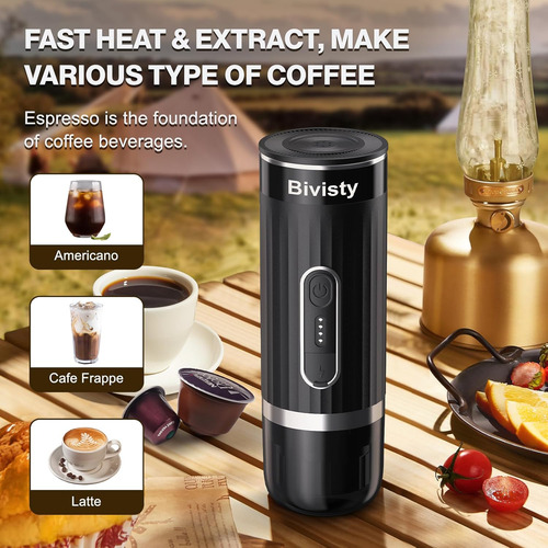 Cafetera De Goteo Portátil Bivisty Nespresso & Dolce Gusto