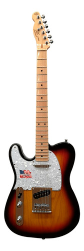 Guitarra Telecaster Eléctrica Sx Serie Ash Para Zurdos