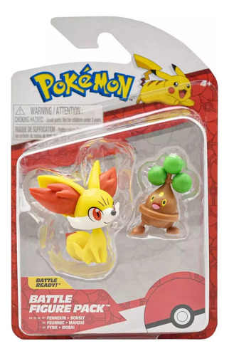 Pokémon Beattle Ready Pack Fennekin Bonsly
