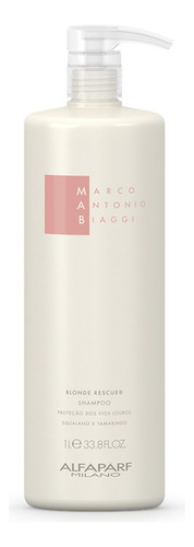 Shampoo Blond Rescue Mab 1000ml - Para Cabelos Loiros