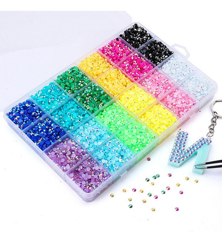Jja Maquillaje Ropa Zapatos Cara Pedrería Flatback 4 Mm