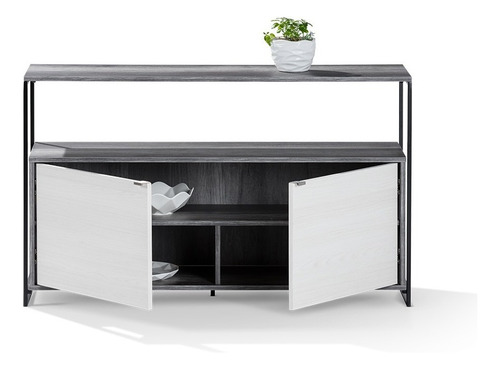 Credenza Turín Color Gris Lombardía + Artic