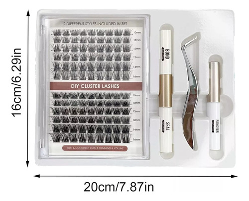 Kit De Extensión De Pestañas Diy Para Accesorios De Pestañas