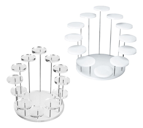 Suporte De Bolo Redondo Para Festa De Casamento Transparente
