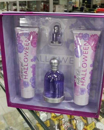 Set Perfume Halloween Mujer 4psz