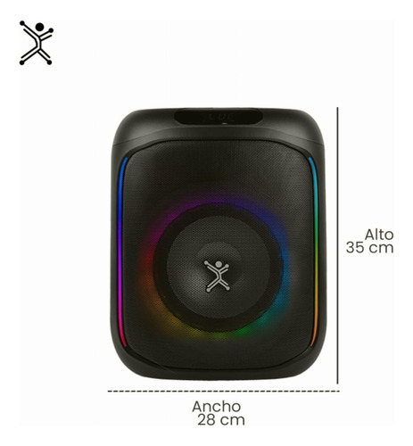 Perfect Choice Bocina Mini Bafle 6.5 Bluetooth Función Tws
