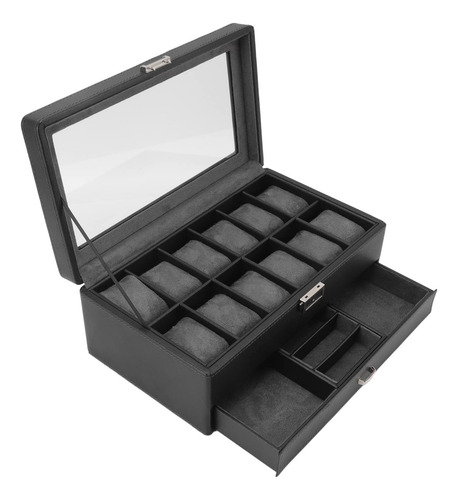 Organizador De Caja De Reloj, Caja De Almacenamiento