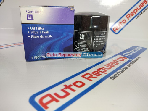 Filtro De Aceite Optra Chevette Lanos Aveo Montana Fiat Uno
