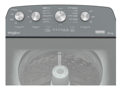 Imagen 5 de 7 de Lavadora automática Whirlpool 8MWTW2024WJM blanca 20kg 110 V - 127 V