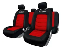 Comprar Juego Cubre Asientos Funda Auto Sparco Universales Tela Rojo