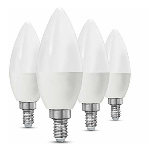 Ctkcom 5w Led Candelabra Bombillas (4unidades)-equivalente