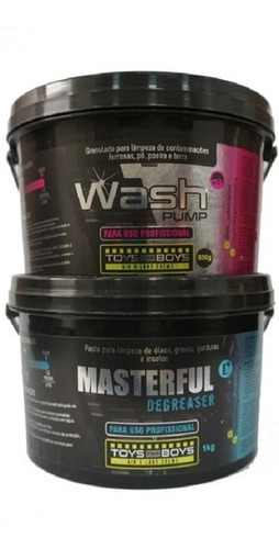 Kit Wash Pump 800g + Masterful 1kg C/ Medidor Grátis