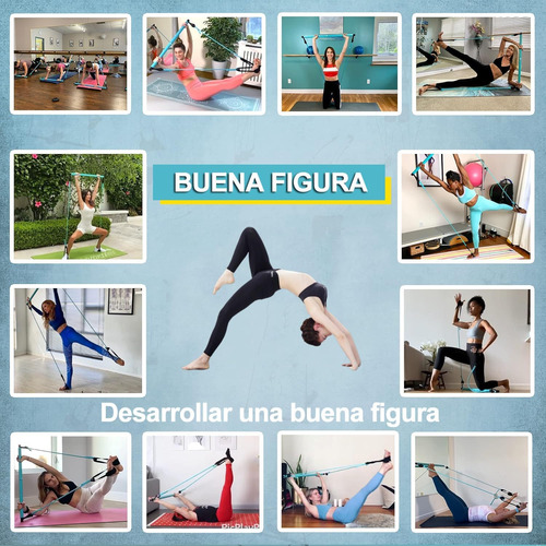 Kit De Barra De Ejercicios Portátil For El Hogar, Kit De